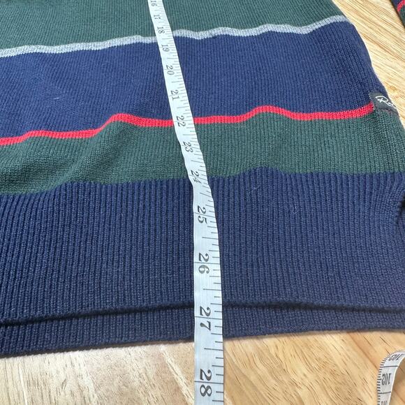 Rails NWT Men's Striped Kent Rugby Sweater Size Medium Wool Blend Crew Neck - Picture 10 of 11